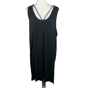 Press Dress Black Casual Summer Spring Flowy Casual Comfy Dress Size Large 12/14